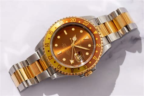 rolex 16713 root beer history|rolex root beer 16713.